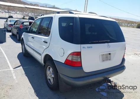 1999 Mercedes-Benz Ml 320 from USA, damaged, VIN 4JGAB54E0XA056053